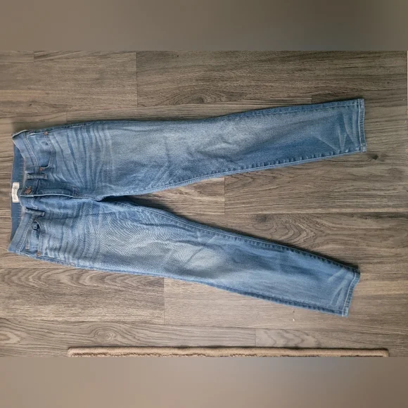 Madewell Blue Skinny Jeans Sleek Fit - Picture 2 of 8